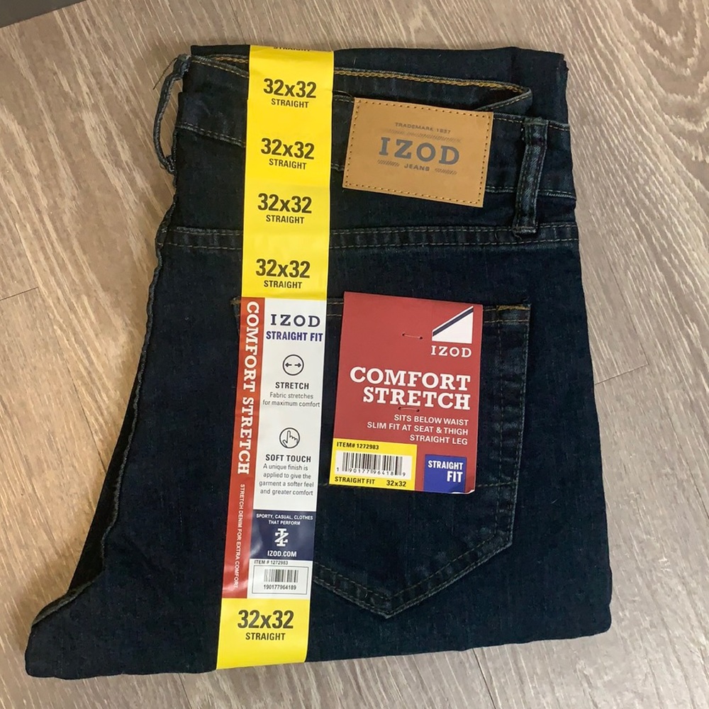 IZOD comfort stretch straight fit jeans 32x32